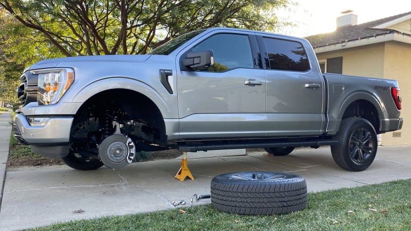 How to Change Front Rotors on Ford F150 4X4