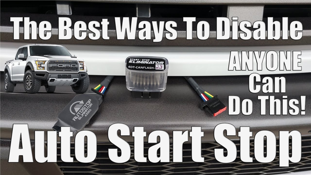 How to Permanently Disable Auto Start/Stop Ford F150