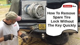 How to Remove Spare Tire from Ford F150 Without Key