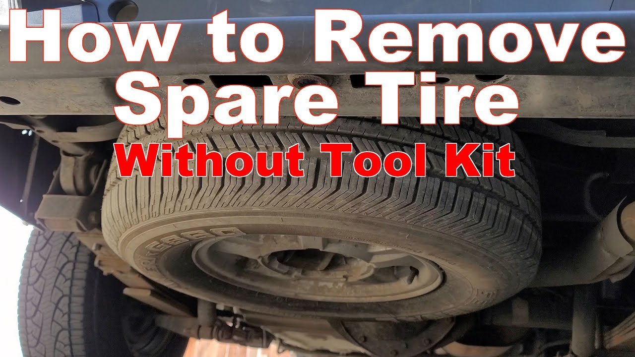 How to Remove Spare Tire from Ford F150 Without Tool