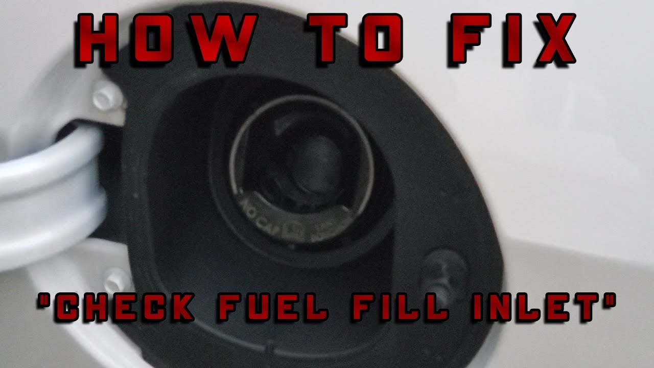 What Does Check Fuel Fill Inlet Mean on Ford F150