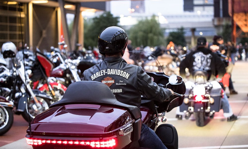 Harley Davidson Motorcycle Rally