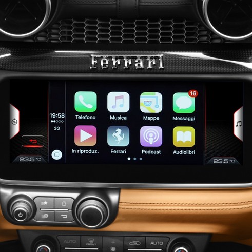 Does Ferrari Have Apple Carplay