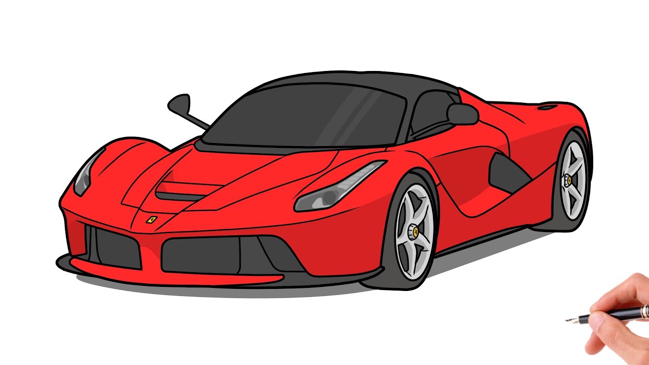 How to Draw a Ferrari