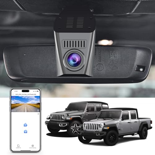 Best Dash Cam for Jeep Gladiator