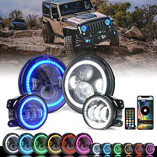 Best Halo Headlights for Jeep Wrangler Jk