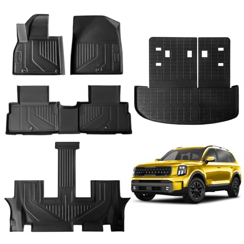 Best Floor Mats for Kia Telluride